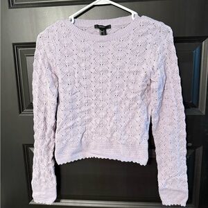 Forever 21 Lavender Knit Sweater